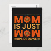 ママはすごい、ママの日ギフトアイディアTシャツ ポストカード (正面/裏面)