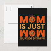 ママはただただすごい、母の日ギフトアイデアTシャツ ポストカード (正面/裏面)