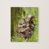 ママはどこ？ ジグソーパズル (縦)