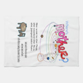 ママはどこ?母の日のキッチンハンドタオル キッチンタオル (横)