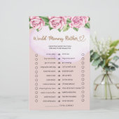 ママはむしろテディベアの女の子の赤ちゃんシャワー (スタンド正面)