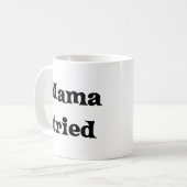 ママはやってみた コーヒーマグカップ (正面左)