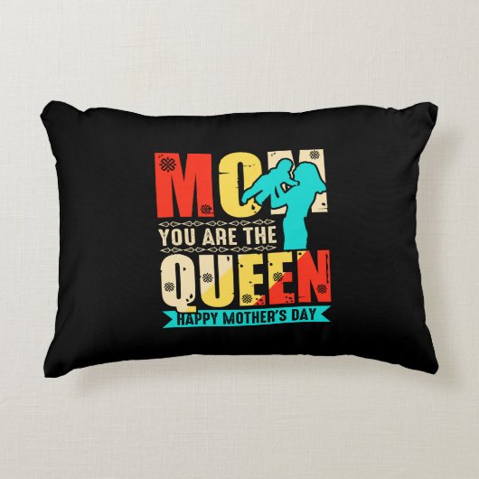 ママはクイーン–67761 アクセントクッション (正面)
