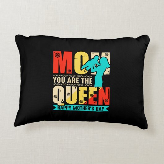 ママはクイーン–67761 アクセントクッション (裏面)