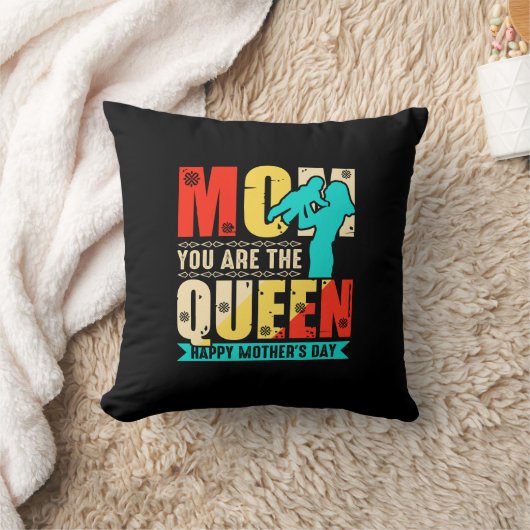 ママはクイーン–67761 クッション (ブランケット)