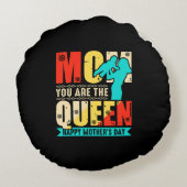 ママはクイーン–67761 ラウンドクッション (裏面)