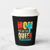 ママはクイーン–67761 紙コップ (裏面)