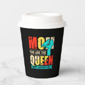 ママはクイーン–67761 紙コップ (正面)