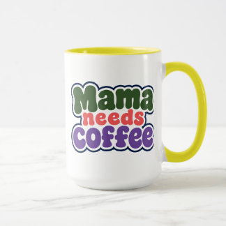 ママはコーヒーが必要です マグカップ