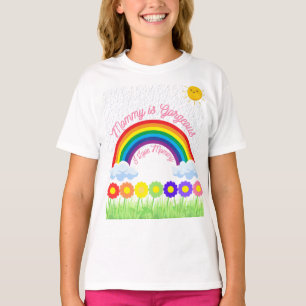 ママはゴージャスな虹 – かわいい母の日の贈り物 Tシャツ