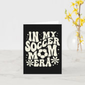 ママはサッカーママ時代突入！ サッカー・ママ・ライフ・マザーズ カード (黄色い花)