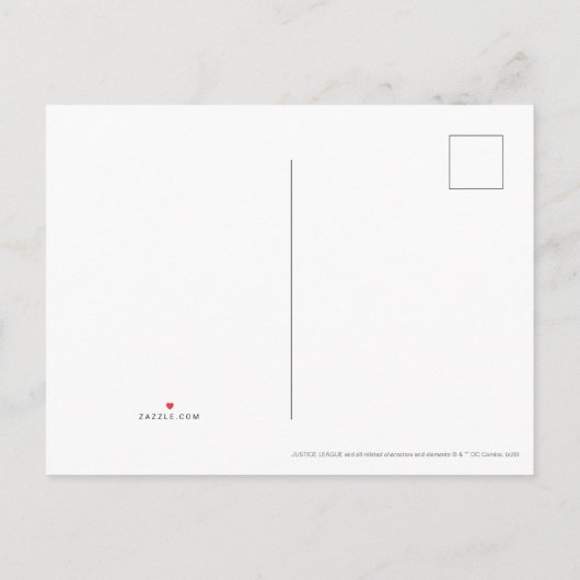 ママはスーパーヒーロー実在だ インビテーションポストカード (裏面)