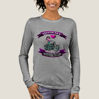 ママはバイクが大好き トライブレンドTシャツ