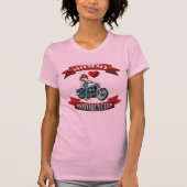 ママはバイクが好き Tシャツ (正面)
