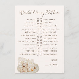 ママはパーティー エンクロージャーカード