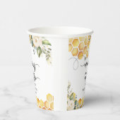 ママはビーのまわりにシャワー 紙コップ (右)