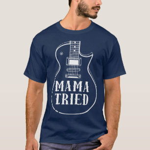 ママはミュージカルレネゲードアウトローカントリーギターを試着 Tシャツ
