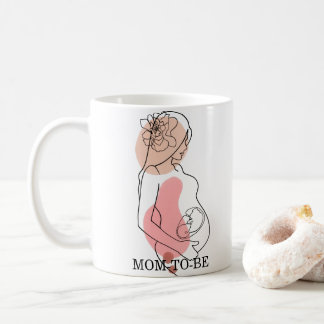 ママはラインパーソナライズされたアートBoho Magになる コーヒーマグカップ