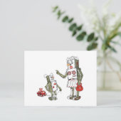 ママはロボットだ ポストカード (スタンド正面)