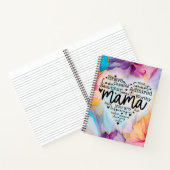 ママは勇敢で優しい…ジャーナル ノートブック (内部)