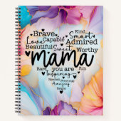 ママは勇敢で優しい…ジャーナル ノートブック (正面)