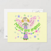 ママは天使のTシャツとギフトだ ポストカード (正面/裏面)