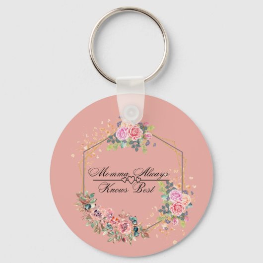 ママは常に最高の知る キーホルダー (正面)