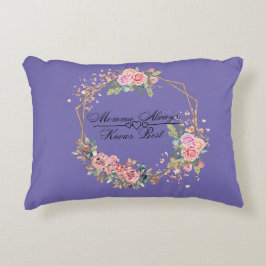 ママは常に枕を最高の知る アクセントクッション