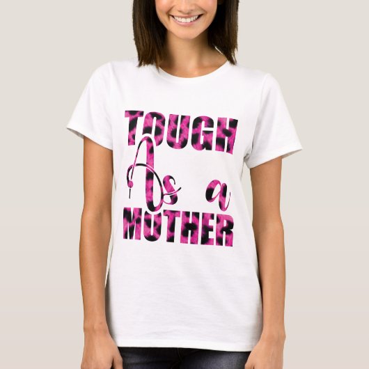 ママは強い - Mother's Day Tシャツ (正面)