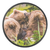 ママは彼女の2つの子供を看護するクラーク湖ナシア アイスホッケーパック (正面)