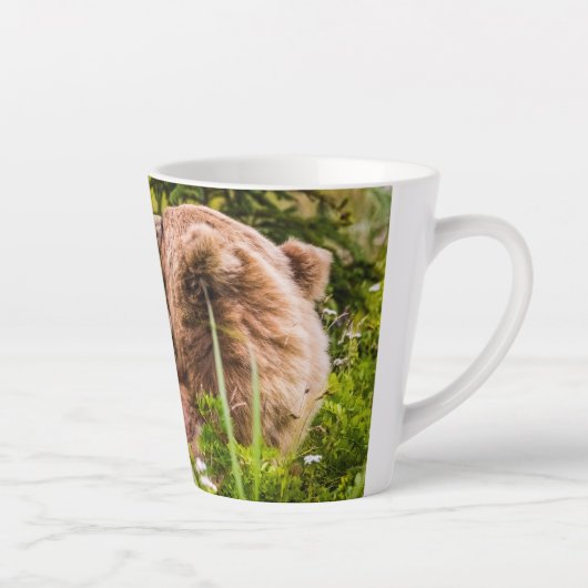 ママは彼女の2つの子供を看護するクラーク湖ナシア カフェラテマグ (右)