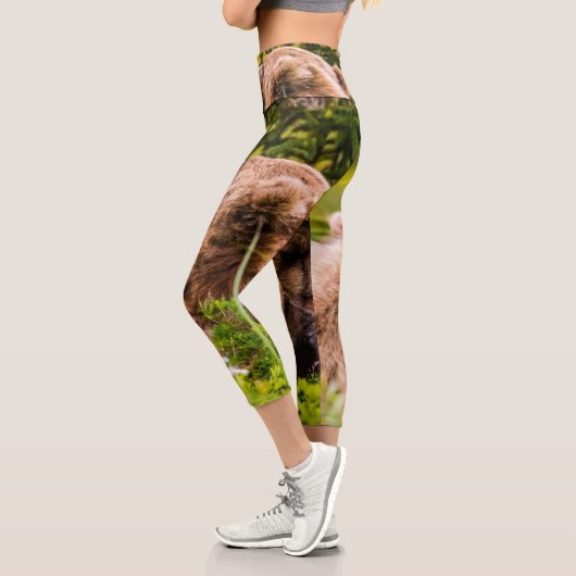 ママは彼女の2つの子供を看護するクラーク湖ナシア カプリレギンス (左)