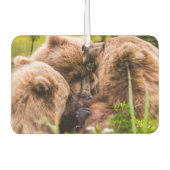 ママは彼女の2つの子供を看護するクラーク湖ナシア カーエアーフレッシュナー (正面)