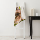 ママは彼女の2つの子供を看護するクラーク湖ナシア シェルパブランケット (インサイチュ)