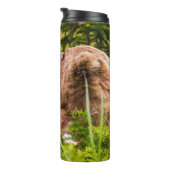 ママは彼女の2つの子供を看護するクラーク湖ナシア タンブラー (回転右)