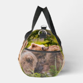 ママは彼女の2つの子供を看護するクラーク湖ナシア ダッフルバッグ (右)