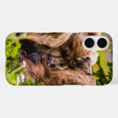 ママは彼女の2つの子供を看護するクラーク湖ナシア Case-Mate iPhoneケース (裏面 (横))