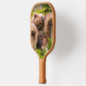 ママは彼女の2つの子供を看護するクラーク湖NP ピックルボールラケット (左)