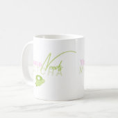 ママは抹茶、抹茶、ガーリー抹茶が必要 コーヒーマグカップ (正面左)