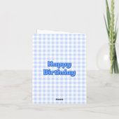 ママは最高に甘いワインガムの誕生日カード カード (裏面)