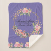 ママは毛布を常に最高の知る シェルパブランケット (正面)