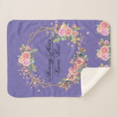 ママは毛布を常に最高の知る シェルパブランケット (正面(横))