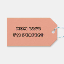 ママは私が完璧だと言う – ベビー引用文