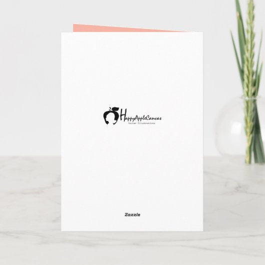 ママは私にとって世界の母のデイカード カード (裏面)