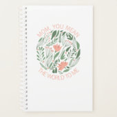 ママは私にとって世界の母の日のプランナー プランナー手帳 (正面)