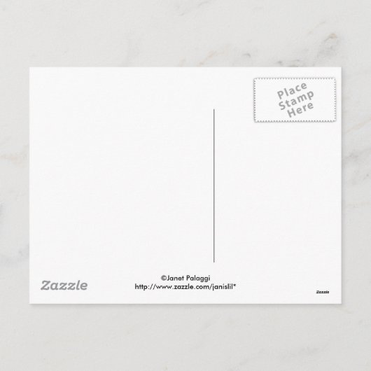 ママは私に服を着メリーて、クリスマス シーズンポストカード (裏面)