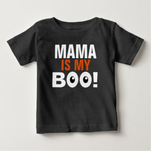 ママは私のブーイングです ベビーTシャツ