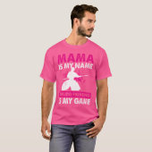 ママは私の名前の合気道の戦いは私のゲームMama Ai Tシャツ (正面フル)