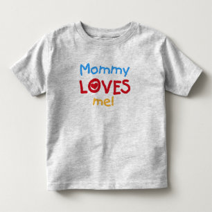 ママは私を愛してる トドラーTシャツ
