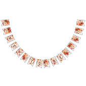 ママは秋フローラ葉の赤ちゃんシャワー バンティングフラッグ (全)